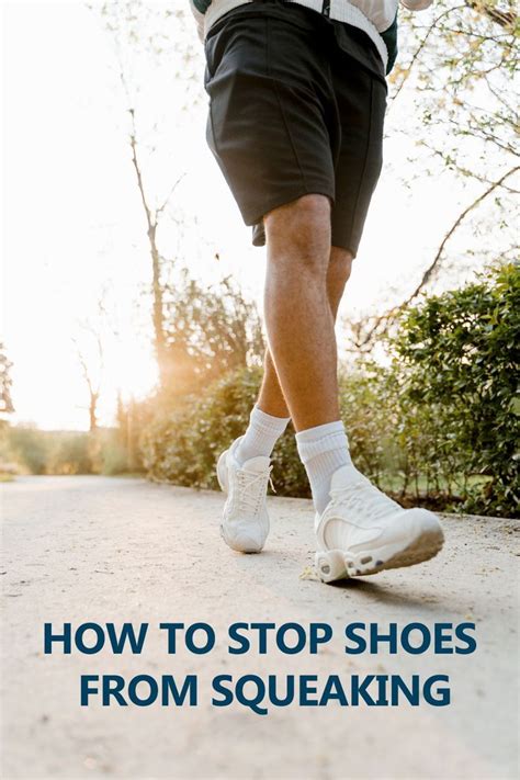 how to stop shoes from squeaking when walking.